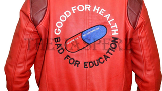 HALLOWEEN SALE - AKIRA KANEDA Red Leather Jacket, Capsule and Text Manga Katsuhiro Otomo Costume<em></em>